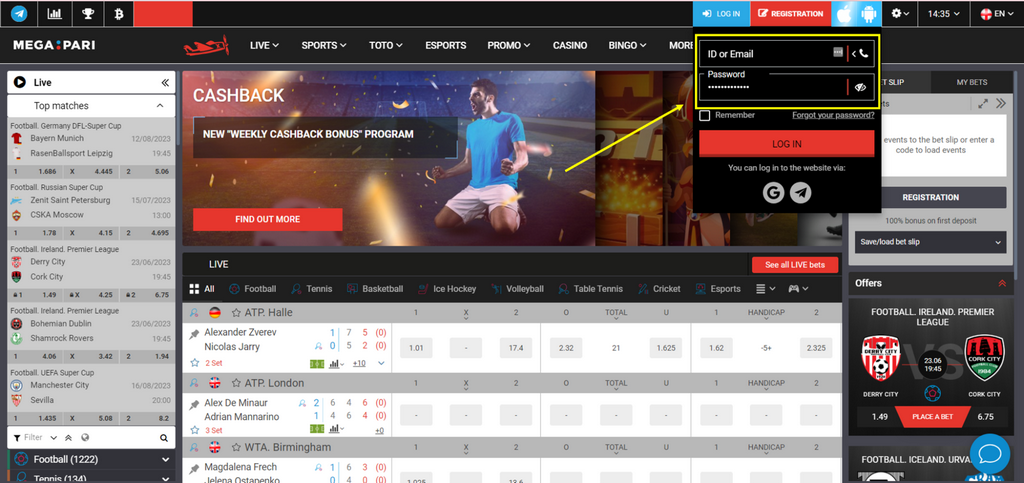 Megapari Specialist Review: Global Betting Options Megapari Specialist Review: Global Betting Options